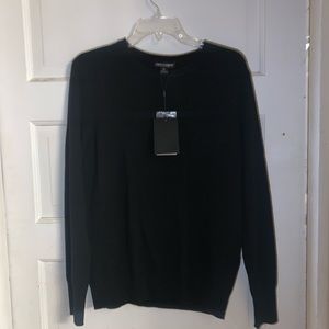 Black cashmere long sleeve
